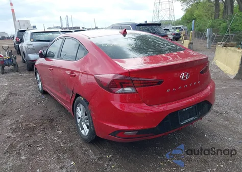 2020 Hyundai Elantra Sel z USA, uszkodzony, nr VIN 5NPD84LF7LH593705